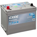 Batterie 12 V 75 AH EA755 Exide