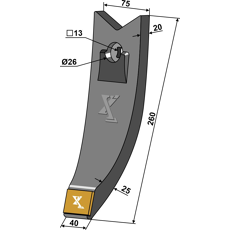 Scharspitze - Hartmetall - Länge 260 - Mehrere Marken