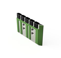 Contre-sep Droit carbure équerres et rechargement pour charrue OVERUM 94289 adaptable