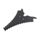 Couteau pour mélangeuse STRAUTMANN 504.36.501 adaptable - Blacksteel©