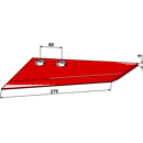 Flügelschar - links 101NIE02L Niemeyer Nachbau