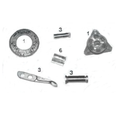 Kit d'embrayage pour tracteur JOHN DEERE DE17199 adaptable