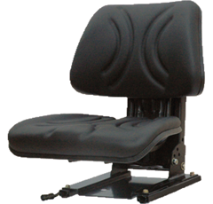 Siège à suspension 520 mm pour tracteur CASE IH adaptable