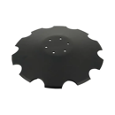 Disque crénelé ∅520x6 - 6 trous pour déchaumeur HORSCH 00311461 adaptable