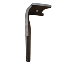 Dent de herse rotative Gauche 3 plaquettes carbure triangulaire, 3 trous KUHN K2512390 adaptable