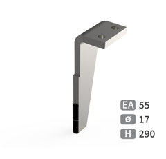 Dent de herse rotative Gauche 2 plaquettes carbure MORRA RH72 REV adaptable