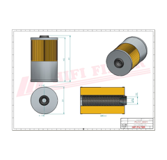 Filtre à gasoil adaptable HIFI FILTER SN40623