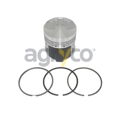 Piston avec segments std pour téléscopique JCB 02/634135 adaptable