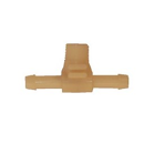 Porte buse monojet double sans anti goutte Ø 10 mm - TECNOMA