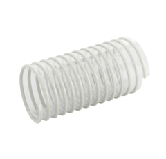 Gaine Polyuréthane renforcée spiralé PVC Blanc - Spécial semoir - 25m