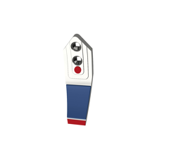 Soc de cultivateur en V avec plaquettes carbure et rechargement KUHN 221540 adaptable - BlackSteel©