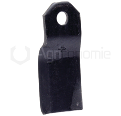 Fléau droit torsadé 220 mm pour broyeur RÖLL adaptable