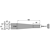 Dent de fourche conique 1000 mm FSDT adaptable