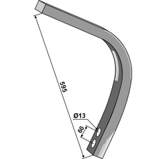 Kreiseleggenzinken 30 x 30 mm für Grubber 18064 Nachbau.