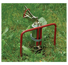 Support pour piège à campagnols