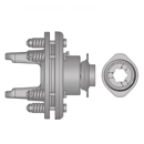 Reibscheibenkupplung BF1RRDB0438090B- 1 3/8" Z6 Benzi