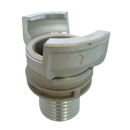 Raccord cannelé à verrou douille réduite en aluminium DN 80/DR 80
