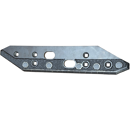 Contre-sep Gauche avec plaquettes et rechargement carbure pour charrue GRÉGOIRE BESSON 172380 adaptable - BlackSteel©