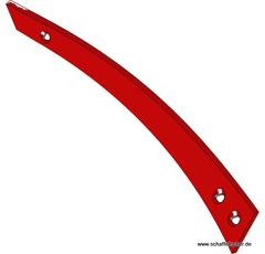 Streichblech-Streifen - rechts PR900103M Vogel und Noot by Muzzi Industrie