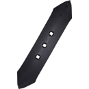 Kockerling - 900033 - Soc réversible  - 480x100x12 mm - BlackSteel ©