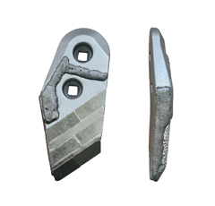 Pointe Gauche carbure, rechargement pour charrue KUHN HUARD 622165 adaptable