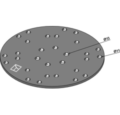 Koppelscheibe Ø340mm - K.FH 9903 | Kult Kress - Nachbau
