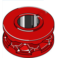 Taschenrad Ø110 Bergmann Nachbau 696101