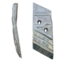 Pointe Droite avec plaquettes carbure, plaquettes arrière et rechargement OVERUM 94608 adaptable