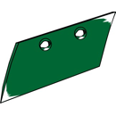 Düngereinlegerschar - links KK066873M Kverneland by Muzzi Industrie