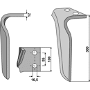 Kreiseleggenzinken - rechts RHFRN01R RH  Frandent
