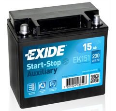 Batterie 12 V15 AH EK151 Exide