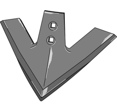 Soc à patte d'oie laminé pour KÖCKERLING 504018 adaptable