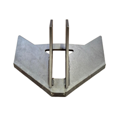 Aileron de déchaumeur avec plaquettes carbure KVERNELAND A133204701 adaptable