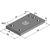 Plaque 130 x 10 x 100 mm adaptable