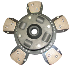 Disque d'embrayage pour tracteur MASSEY FERGUSON 3697163M91 adaptable