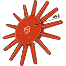 Fingerstern - Ø290mm - K.U.L.T - hart