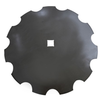 Disque crénelé ∅610x6 pour cover crop adaptable