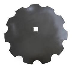 Disque crénelé Ø 610 x 6 mm pour déchaumeur adaptable