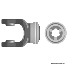 Aufsteckgabel B0167H13- 1 3/4" Z6 Benzi