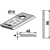 Couteau gauche pour faucheuse MORRA 16503658 adaptable - Blacksteel©