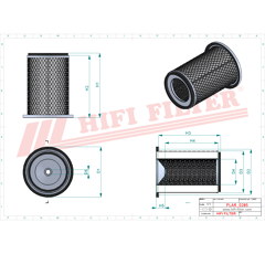 Filtre à air adaptable HIFI FILTER SA14647