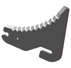 Couteau de presse pour presse à balle WELGER 0982.21.09.00 adaptable