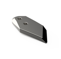 Pointe Gauche carbure pour charrue KUHN HUARD 622165 adaptable