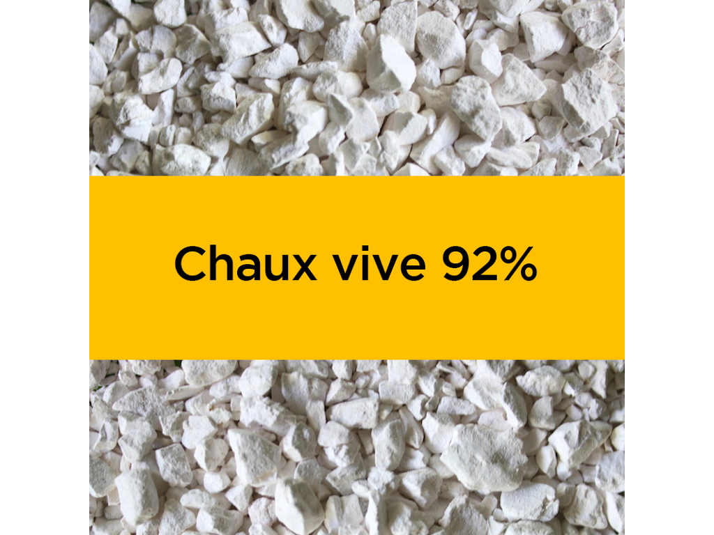 Chaux vive Chaux vive agricole Meilleur prix Agriconomie