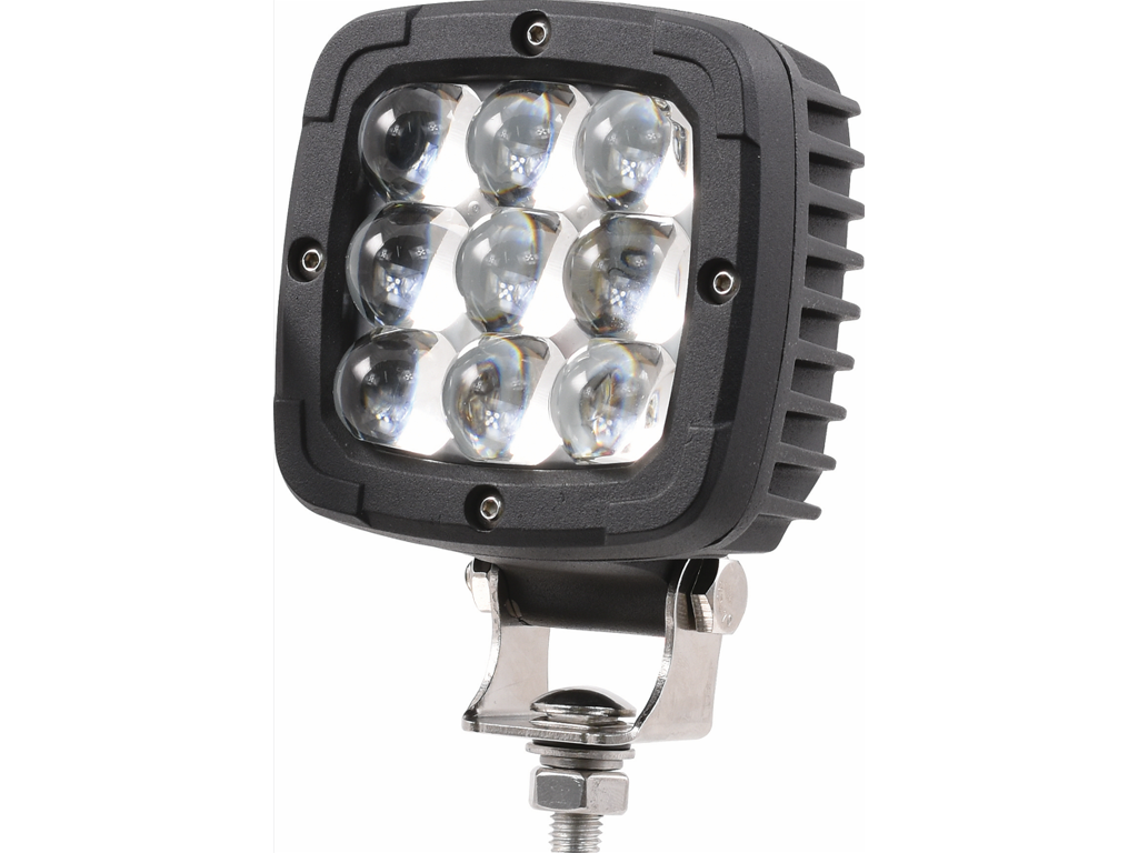 Feu de travail grand angle avec leds haute intensité pour véhicule