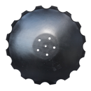 Disque crénelé Ø530x6 mm pour semoir KVERNELAND AC353952 adaptable 
