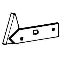 Anlagenplatte links für Pflug GOIZIN 010586 original