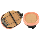 Filtre à air primaire adaptable HIFI FILTER SA17454