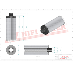Filtre hydraulique adaptable HIFI FILTER SH75463V