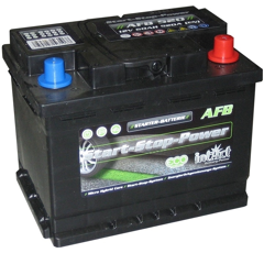 Batterie 12 V 60 AH EFB60SS Intact